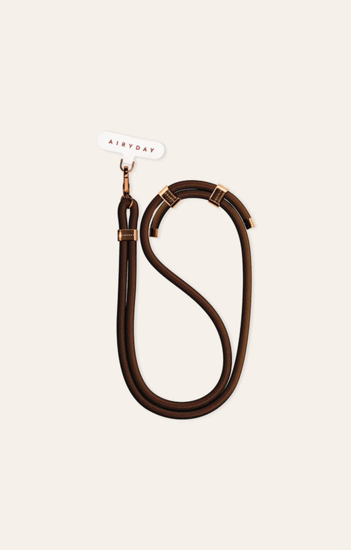 Crossbody Phone Strap - Chocolate